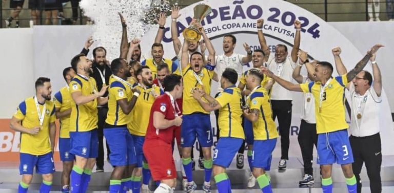 FÚTBOL SALA: La Brasil de Dyego, Pito y Matheus vuelve a reinar en la Copa América