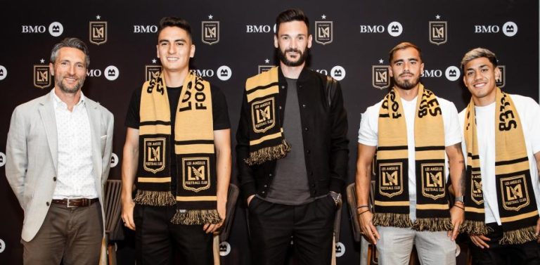 Hugo Lloris, presentado en Los Ángeles