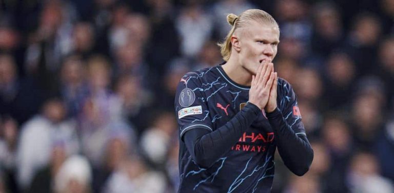 Haaland sufre un duelo en silencio