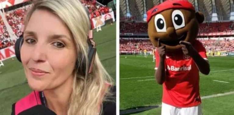 Denuncian a la mascota de un equipo de fútbol por acoso sexual a una periodista