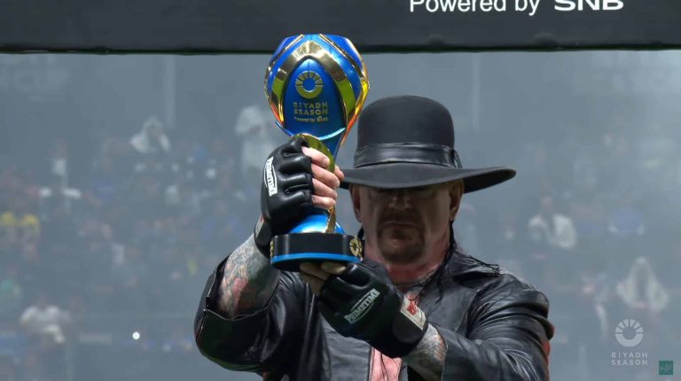 (VIDEO) ¡Apareció Undertaker en la previa de Al Nassr vs. Al Hilal y enloquece CR7!