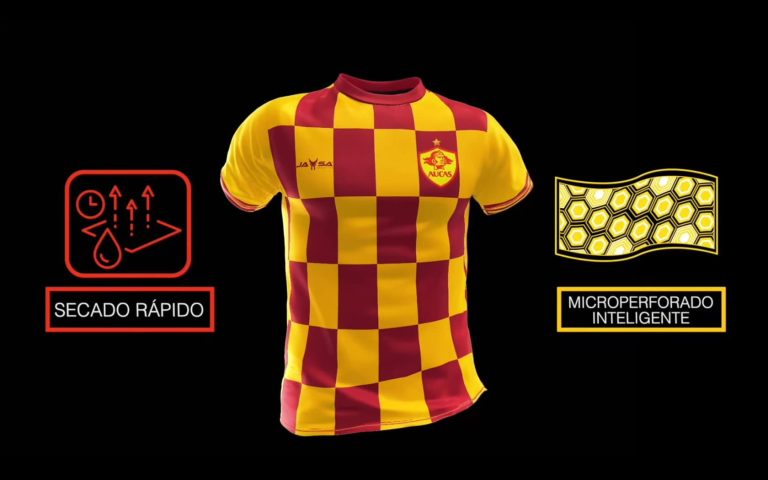 (FOTOS) Aucas presentó su nueva camiseta para la temporada 2024