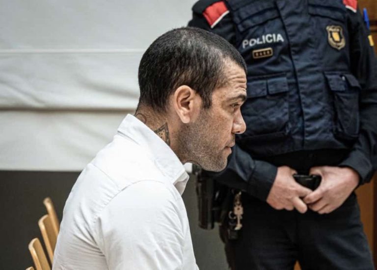 Dani Alves, condenado a 4 años y 6 meses de cárcel