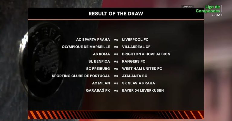 EUROPA LEAGUE: Definidos los rivales de Pervis, Hincapié y Preciado