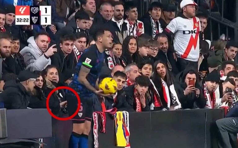 (VIDEO) Un aficionado ¡LE METIÓ EL DEDO A OCAMPOS!