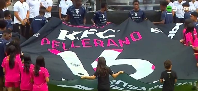 (VIDEO) “OLÉ, OLÉ, OLÉ… PELLE, PELLE”: Tremendo homenaje de IDV a Pellerano en su despedida