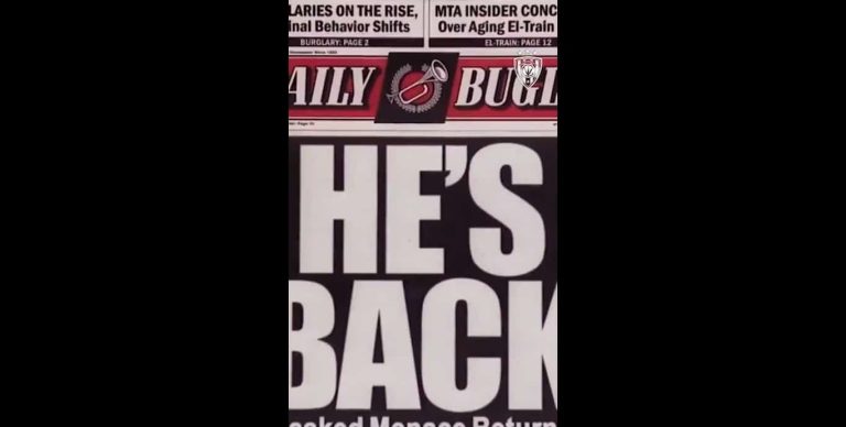 (VIDEO) “He’s Back”: IDV anunció el regreso de Ramírez al estilo de Spider-Man