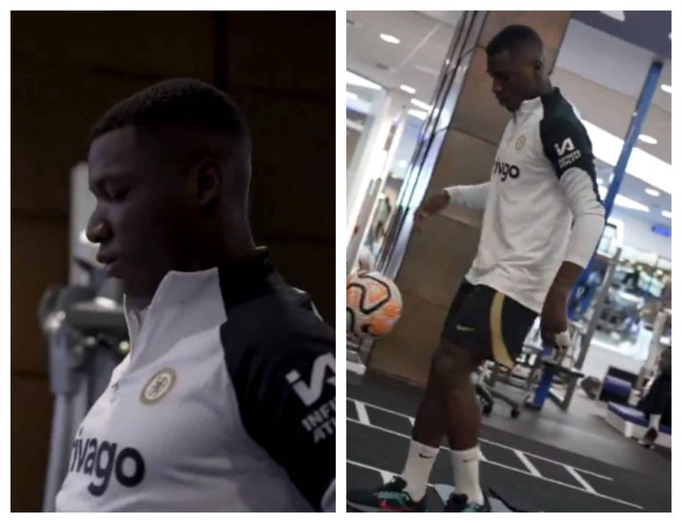 (VIDEO) Tras ‘desaparecer’ de X: Moisés Caicedo, enfocado en el Chelsea