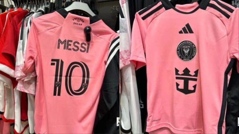 La desconocida historia del rosa en la camiseta del Inter Miami que viste Messi