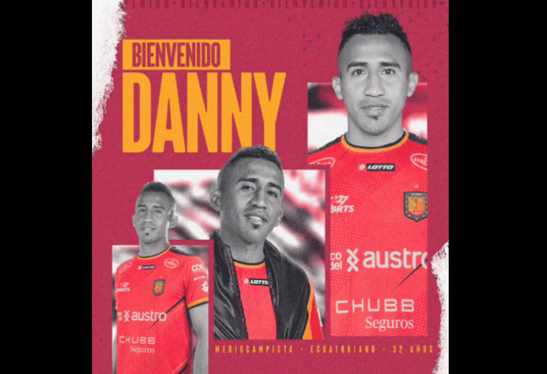(VIDEO) OFICIAL: Danny Luna, nuevo refuerzo del Deportivo Cuenca