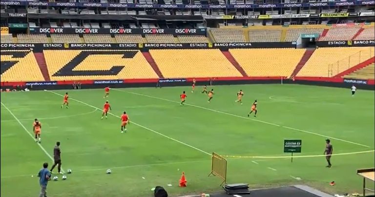 (VIDEO) Joao Rojas y Jhonnier Chalá ya entrenan con BSC