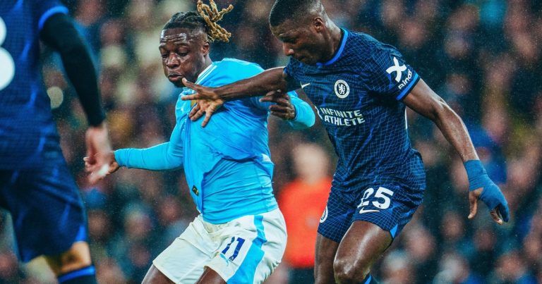 (FOTO) Las estadísticas de Moisés Caicedo en el empate de Chelsea Vs. Manchester City