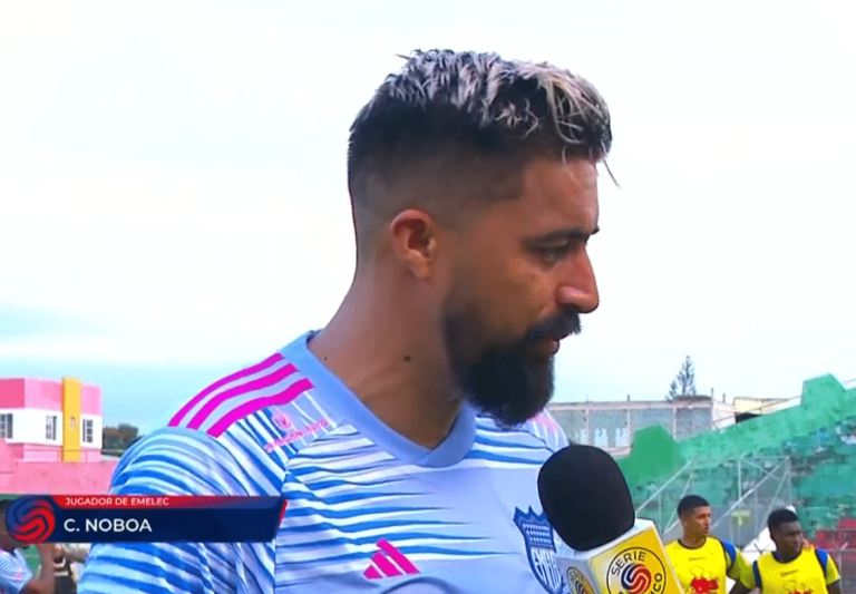 (VIDEO) Noboa estará de 3 a 6 semanas de baja en Emelec