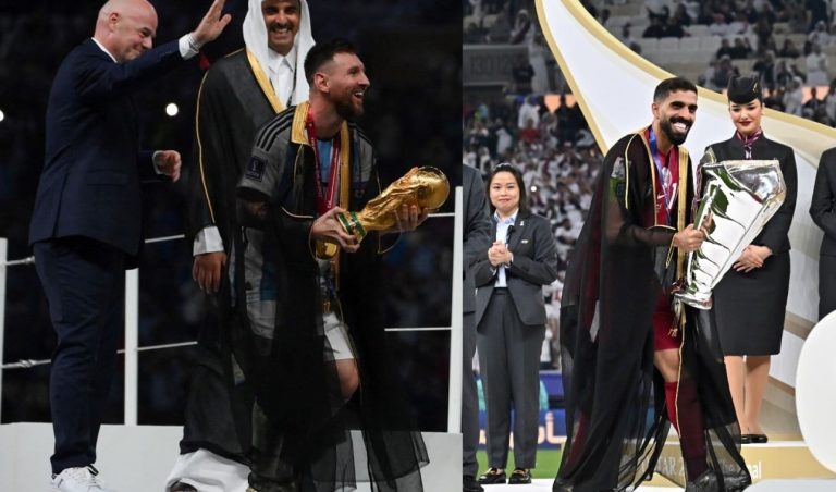 (VIDEO) El similar festejo de Qatar tras ganar la Copa Asia en Lusail