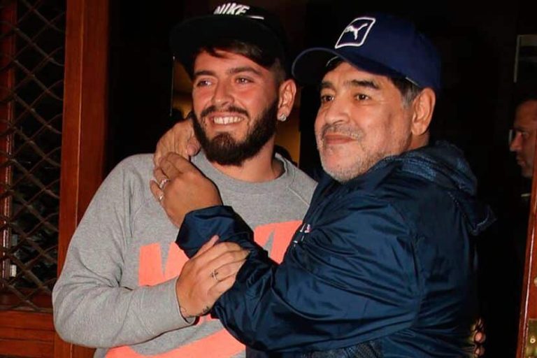 El hijo de Maradona reveló el sueño que le quedó pendiente a Diego