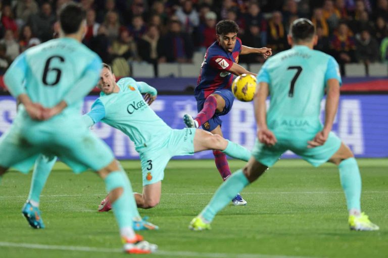 (VIDEO) Con un golazo de Lamine Yamal: Triunfo del Barça en La Liga