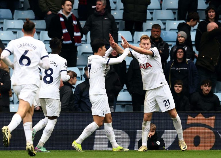 (VIDEO) BAILE EN VILLA PARK: Tottenham goleó de visita al Aston Villa