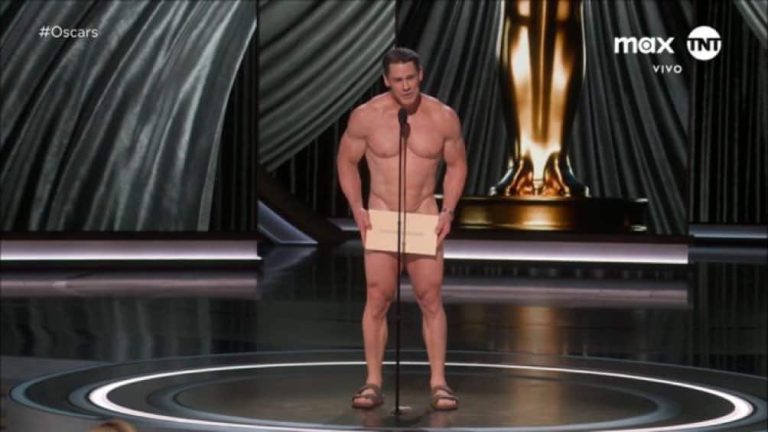 #StudioNews | John Cena, desnudo en los Premios Oscar