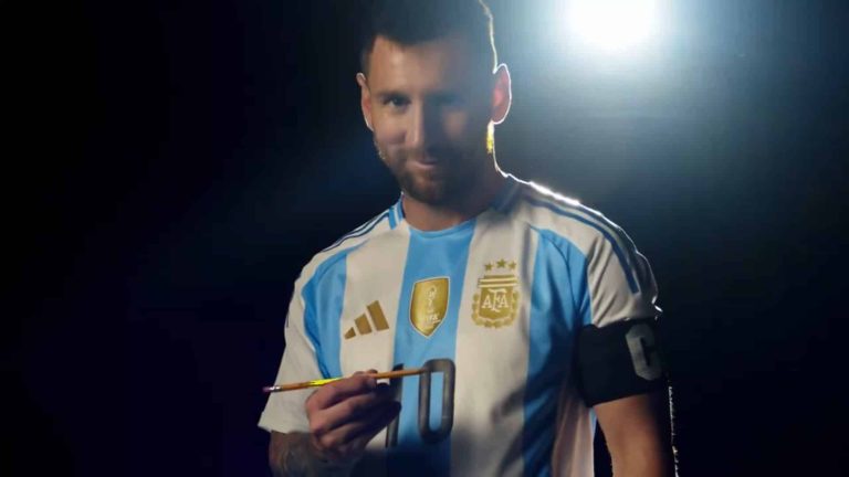 (VIDEO) Argentina presentó su nueva camiseta para la Copa América 2024