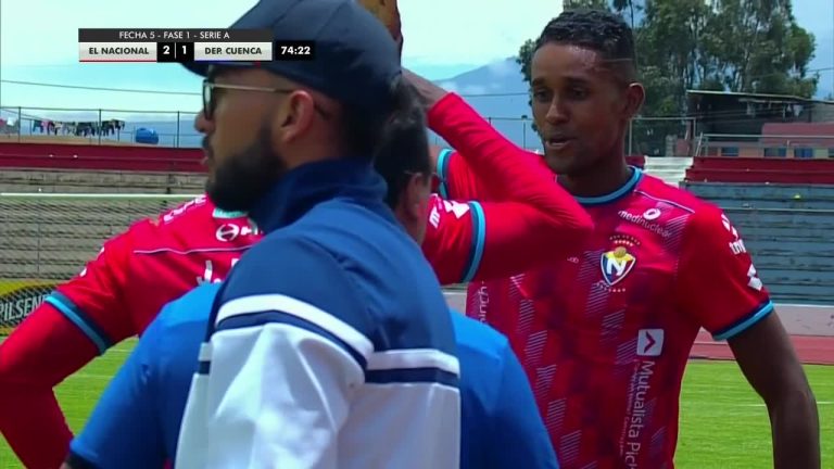(VIDEO) REMONTADA DEL ROJO: El Nacional se impuso al D. Cuenca en Latacunga