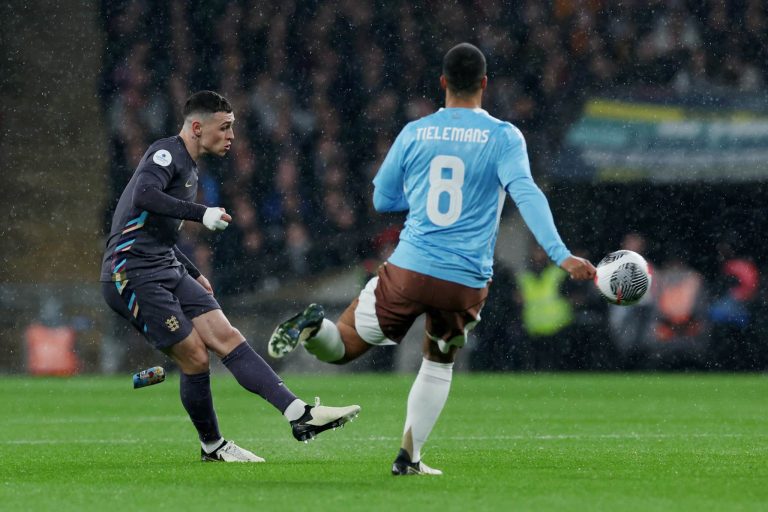 Inglaterra y Bélgica empataron en un partido amistoso