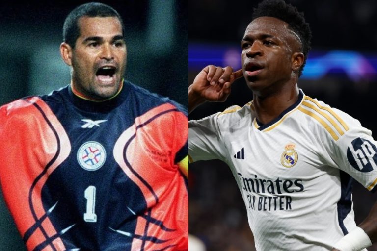 Chilavert, a Vinicius: “El fútbol es para hombres”