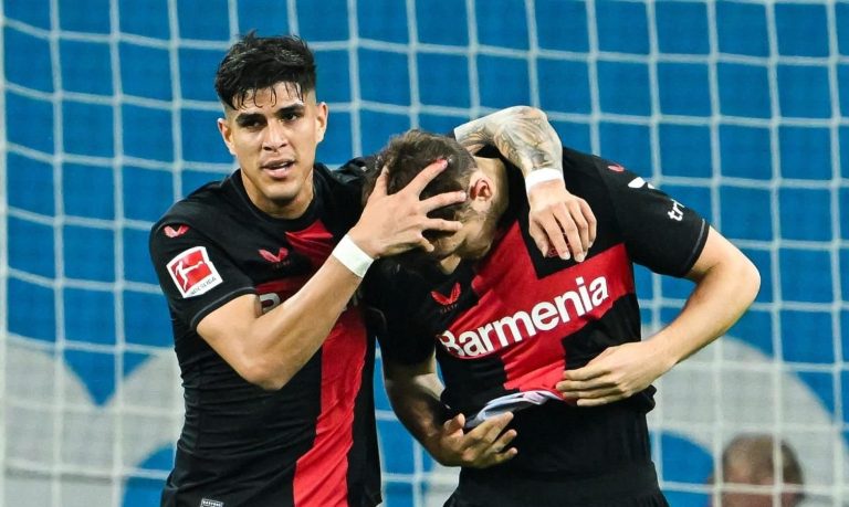 MANTIENE LA DIFERENCIA DE PUNTOS: El Leverkusen volvió a ganar en la Bundesliga