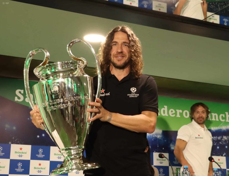¡LA OREJONA YA ESTÁ AQUÍ! El trofeo de la Champions llegó a Ecuador