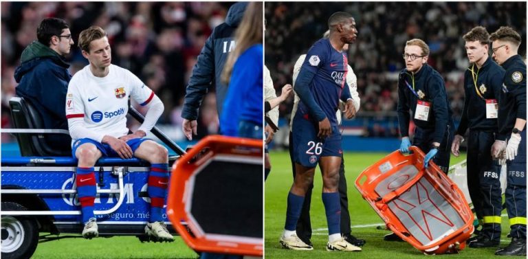 Barça y PSG, con la mirada puesta en la enfermería