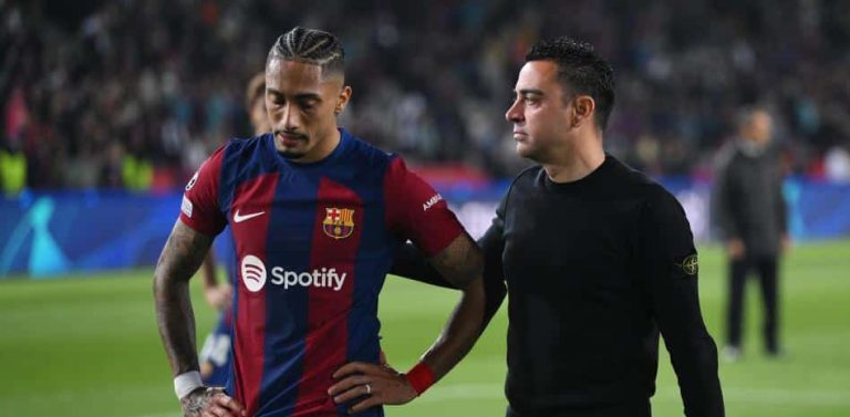 Xavi: “La jugada de la expulsión marca la eliminatoria por completo”