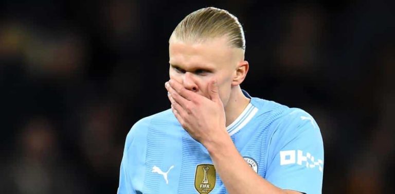¡Haaland se queda fuera de la semifinal de la FA Cup!