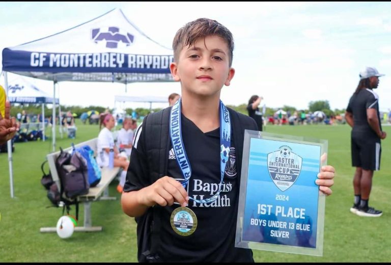 (VIDEO) El golazo de Thiago Messi en la Academia de Inter Miami que se volvió viral
