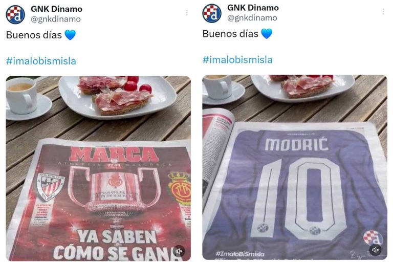 (VIDEO) La curiosa propuesta del Dínamo Zagreb a Modric… comprando una página del diario MARCA
