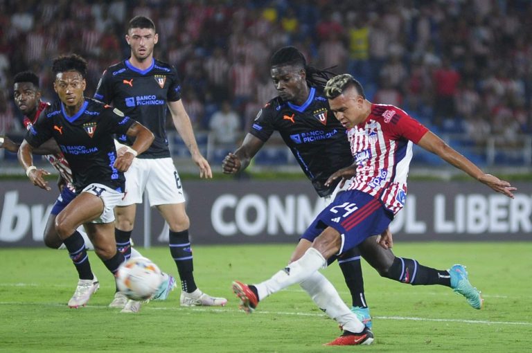 (VIDEO) PUNTO DE ORO: LDU igualó ante Junior en Barranquilla