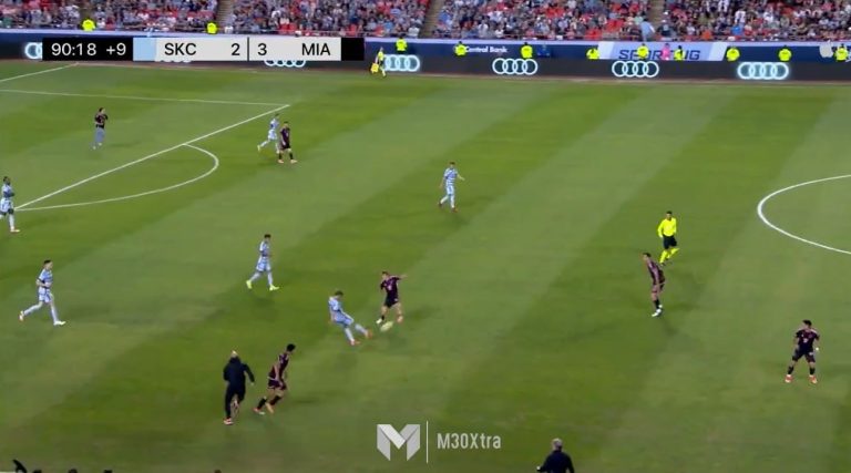 (VIDEO) La nueva reacción del guardaespaldas de Messi con los intrusos en la MLS