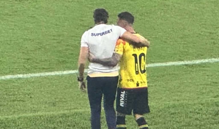 (FOTO) El reencuentro entre Luis Zubeldía y Damián Díaz