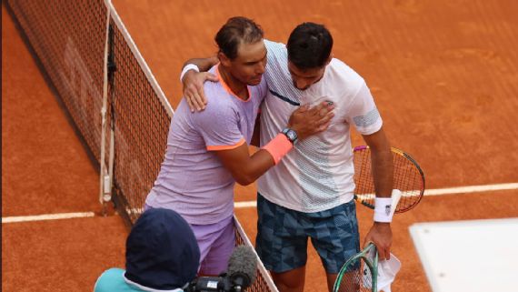 #NTF (VIDEO) “Me cumpliste un sueño”: El emotivo momento entre Cachin y Nadal