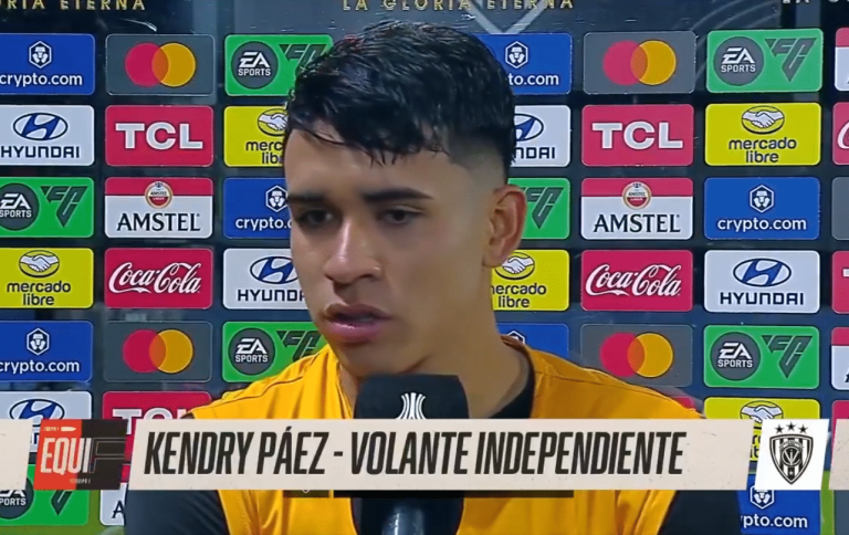 (VIDEO) Kendry Páez: “No sé qué nos pasó, faltó actitud”
