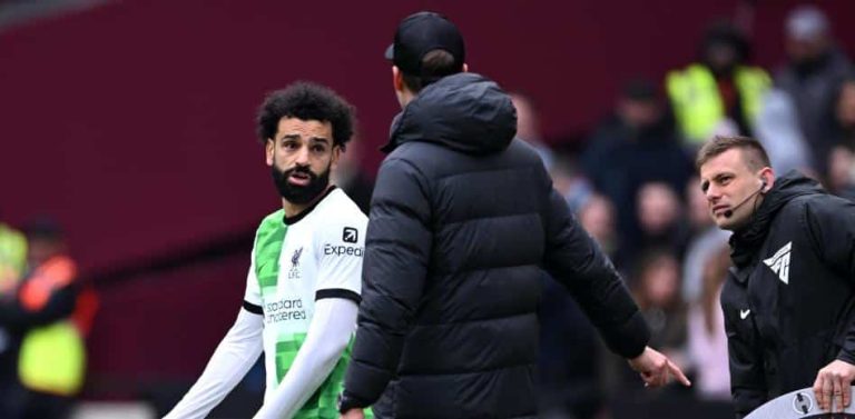 Salah calla, pero Klopp sí habla sobre el incidente entre ambos