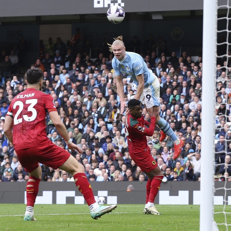 (VIDEO) HAAL4ND: El póker de goles del noruego en la goleada del City