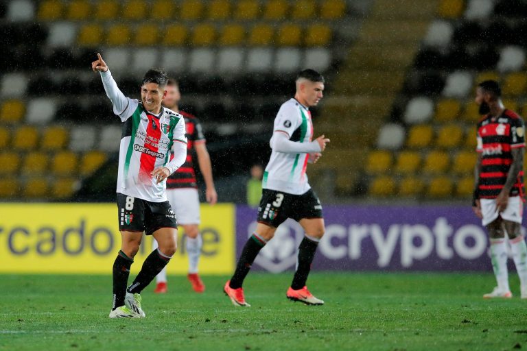 (VIDEO) CON UN GOLAZO: Palestino venció a Flamengo en Chile por la Libertadores