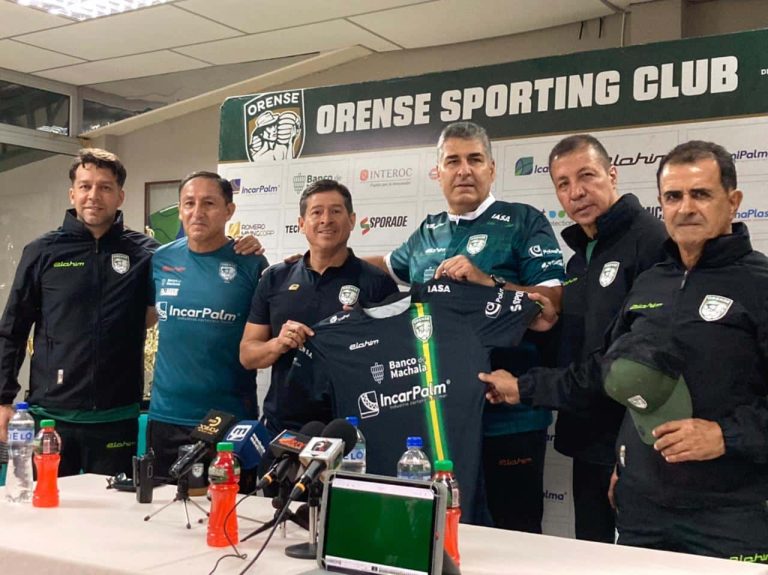 (VIDEO) Escobar fue presentado como DT de Orense