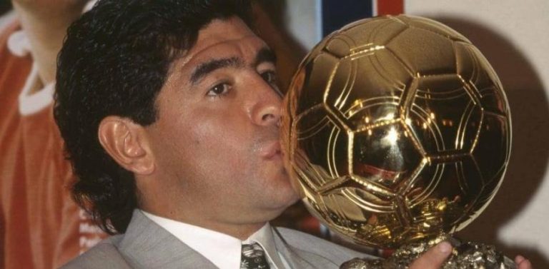 Incautado el Balón de Oro de Maradona