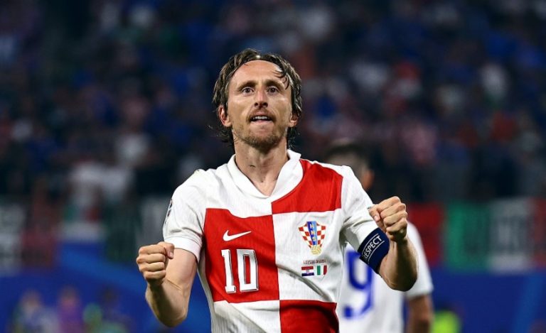 El récord que consiguió Luka Modric con su gol ante Italia