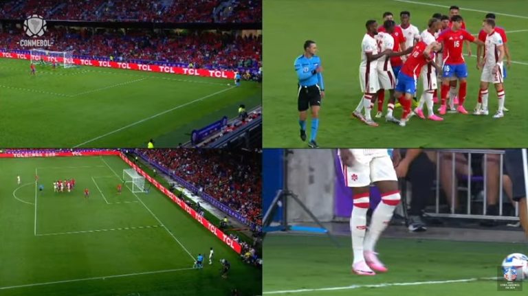 (VIDEO) CONMEBOL señaló a Roldán: Revelaron audios del VAR de la polémica en el Chile vs Canadá