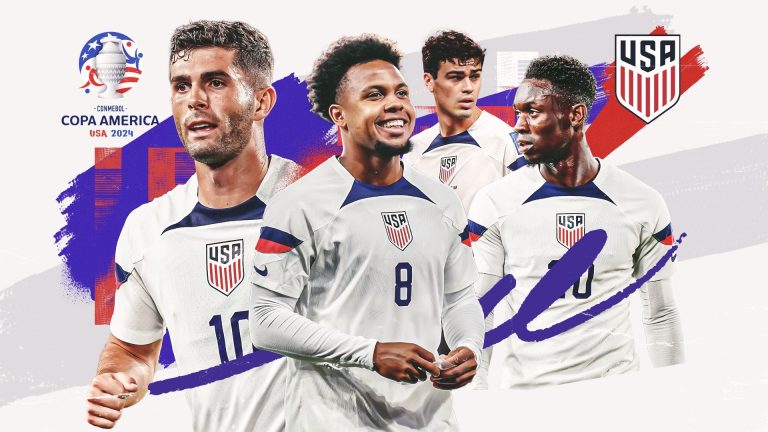 Estados Unidos presentó su lista para la Copa América 2024