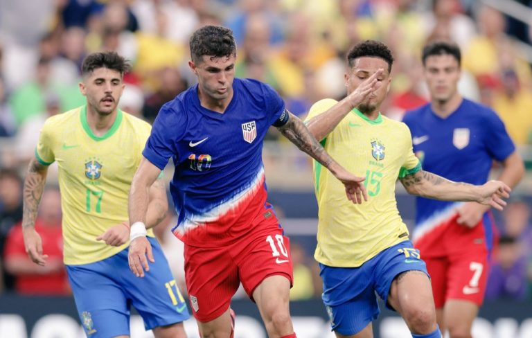 (VIDEO) Brasil y Estados Unidos empataron en partido amistoso