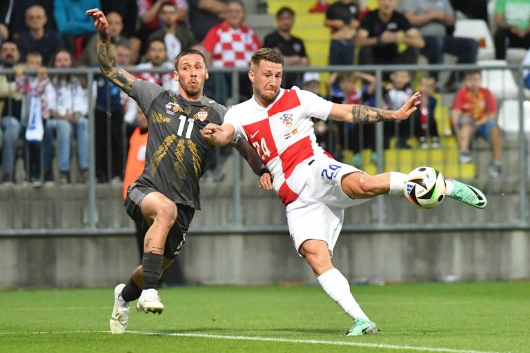 (VIDEO) Croacia goleó a Macedonia del Norte en partido amistoso