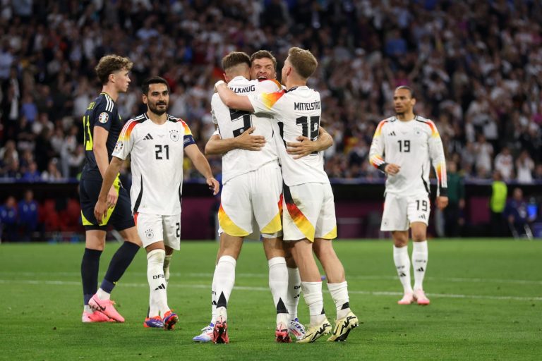 Los datos que dejó el debut de la Euro entre Alemania y Escocia