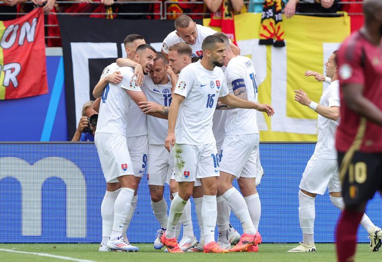 (VIDEO) LA SORPRESA DEL DÍA: Eslovaquia venció a Bélgica